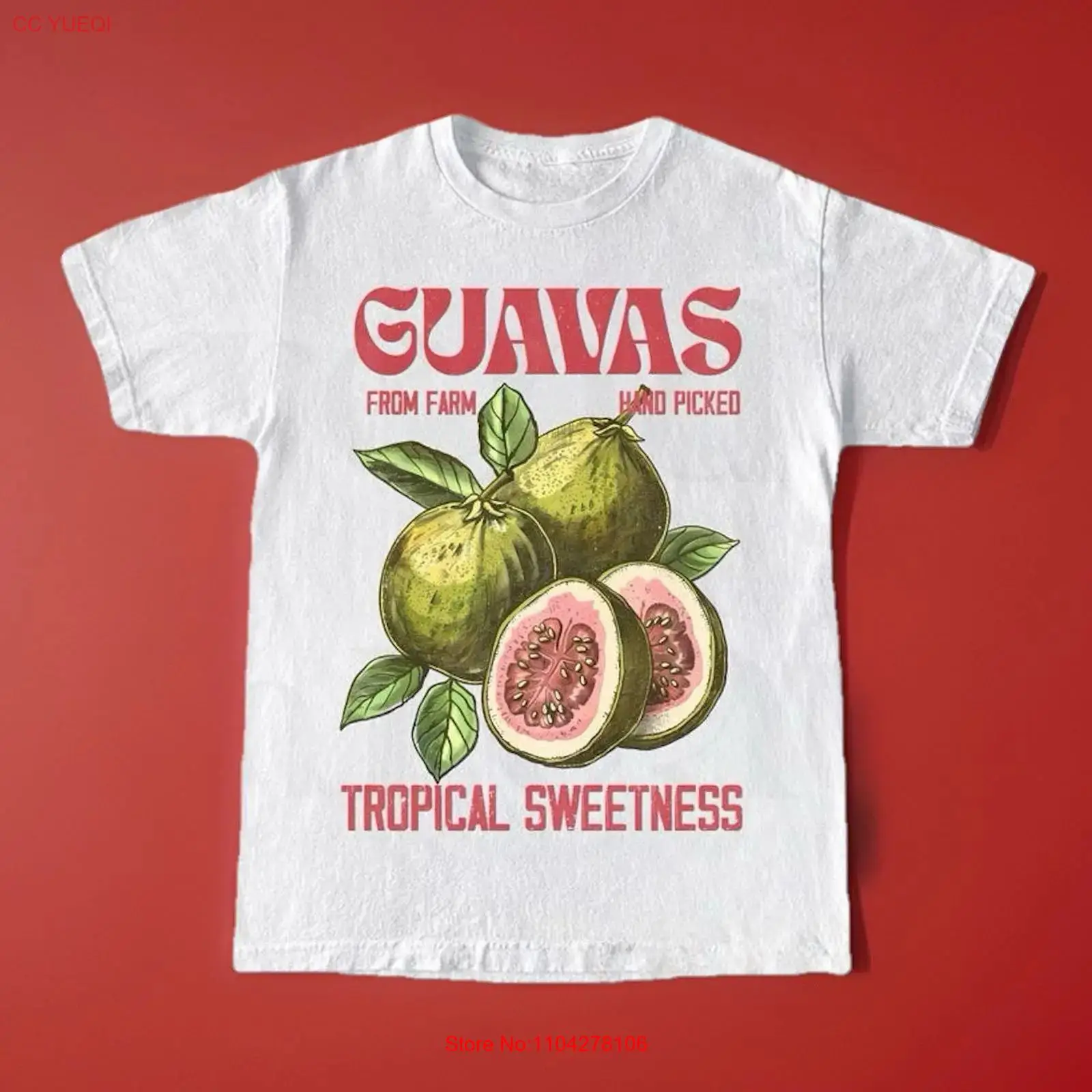 Commercial Printing And Design - グアバ レトロコマーシャルTシャツ 新品 S～5XL 2025 ヴィンテージラベル