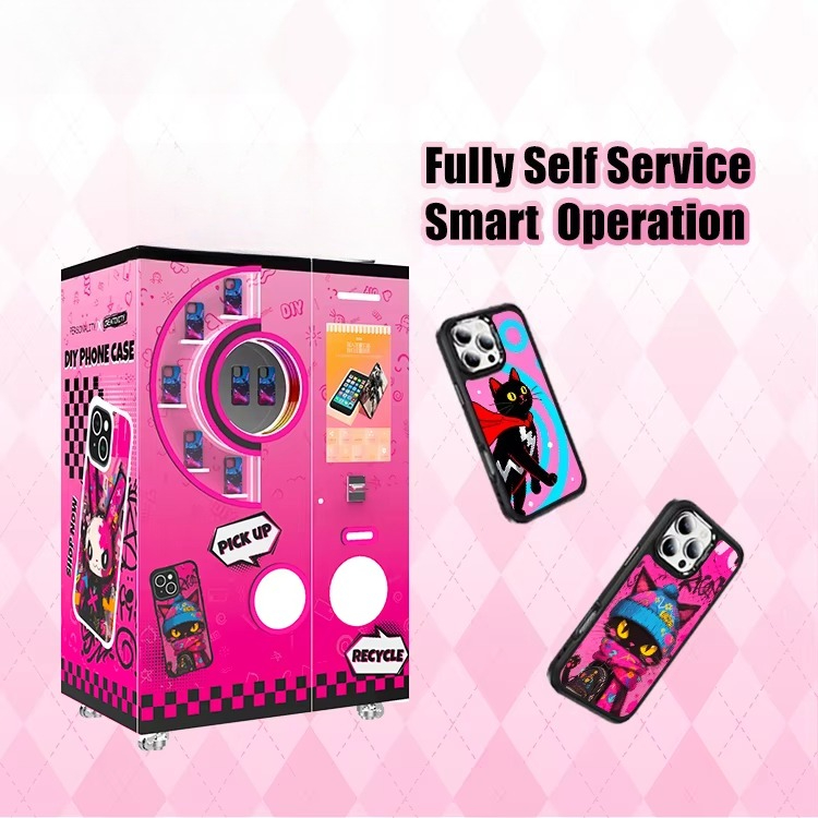 Commercial Printing And Design - ポータブル高速UV印刷スマホケース自動販売機 タッチスクリーンDIYカスタムデザイン 商用簡単操作 ホットセール