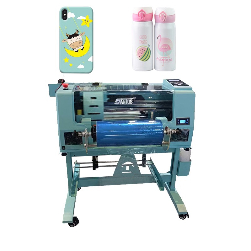 Commercial Dtf Printing Machine - 両面印刷A3クリスタルステッカープリンター320mmインクジェットロールUV DTFプリンターマシン（DX7プリントヘッド搭載、スマホケース用）