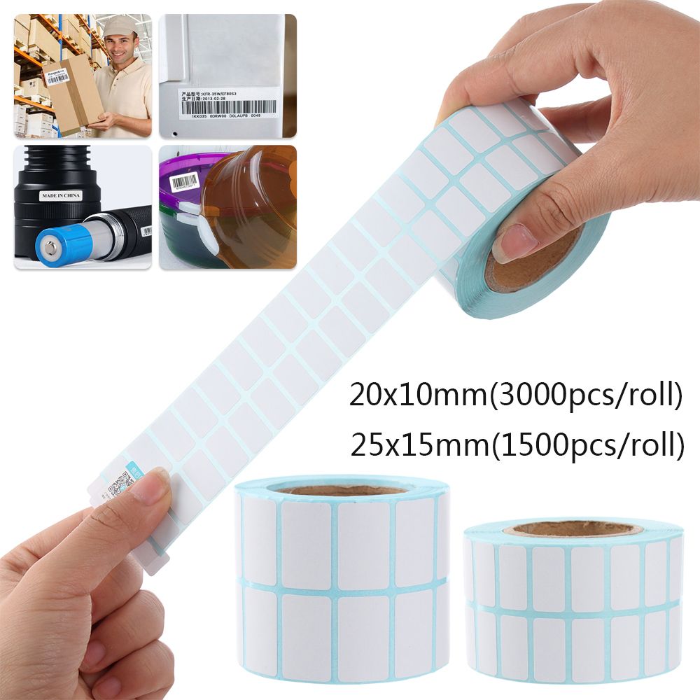 Heat Transfer Vinyl Roll - 多機能防水粘着ラベル,スーパーマーケットの価格の紙,空白のラベル,ロール,1500個,3000個