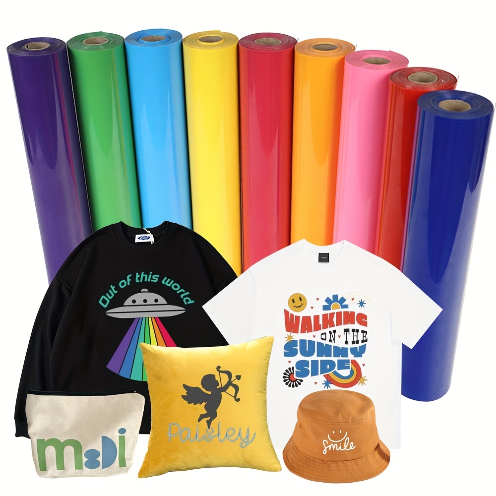 Heat Transfer Vinyl Roll - HTV 熱転写ビニール 12インチ x 8フィート ロール