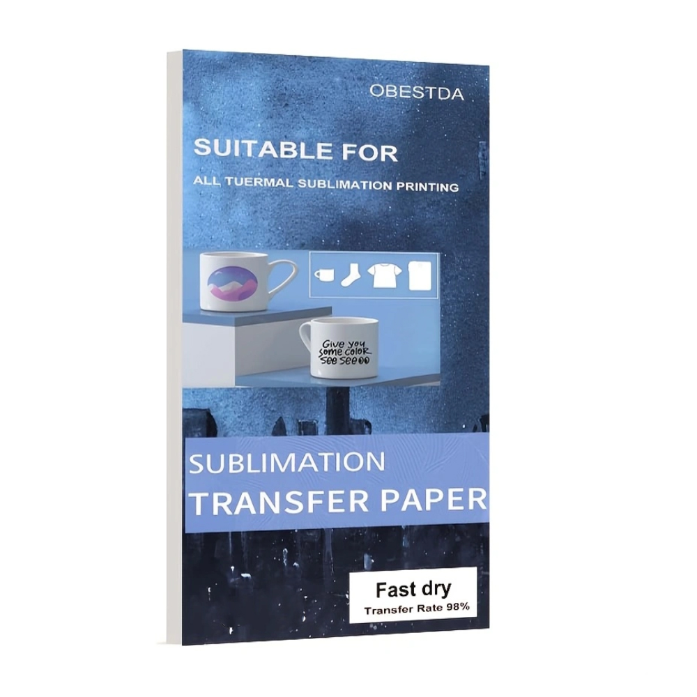 Heat Transfer Vinyl Roll - 100 枚昇華熱転写紙インクジェットプリンタ DIY 衣類バッグマグカップセラミックス熱転写紙