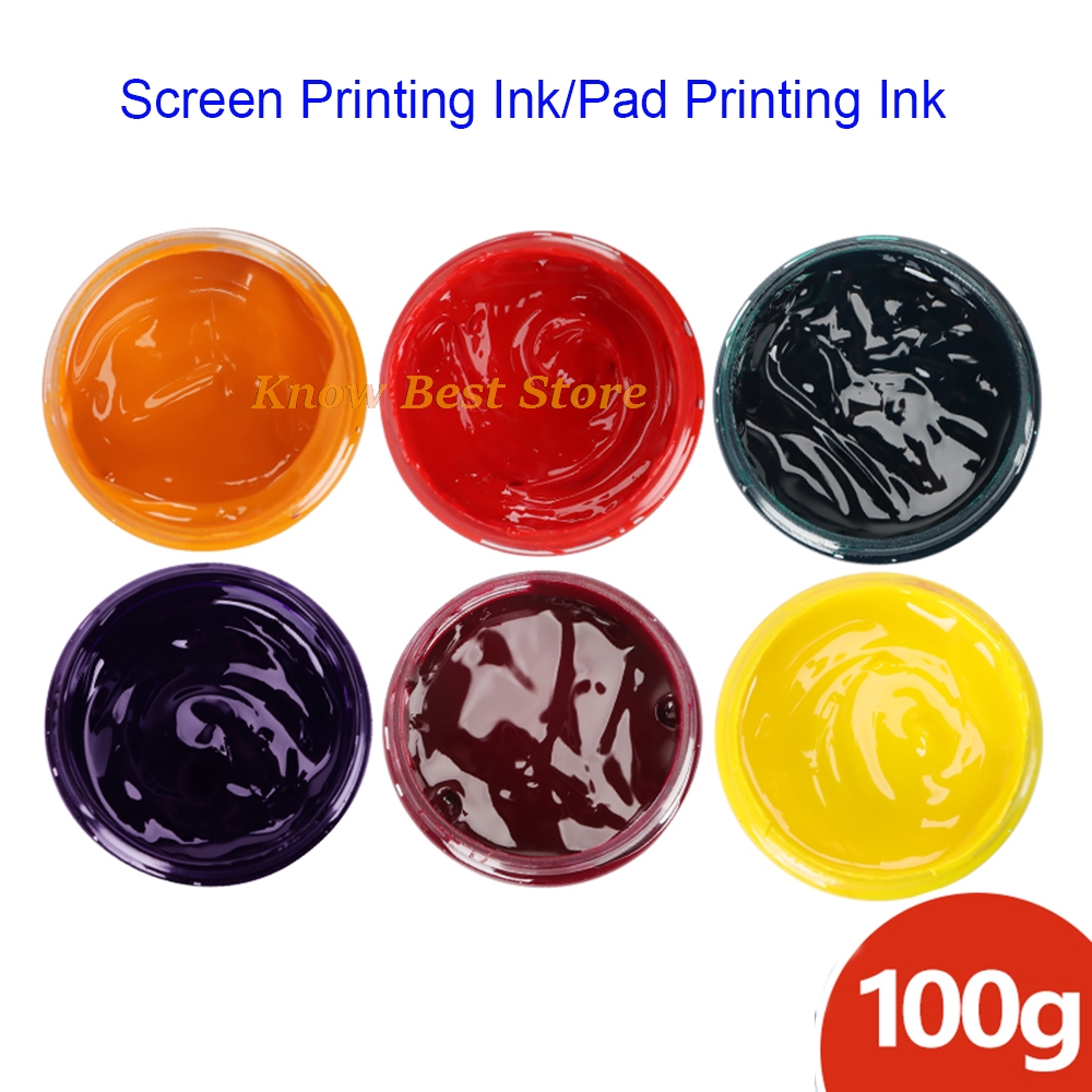 100gスクリーン印刷用油性インクパッドインクプリンター、金 - Commercial Glass Printing のレビューと価格