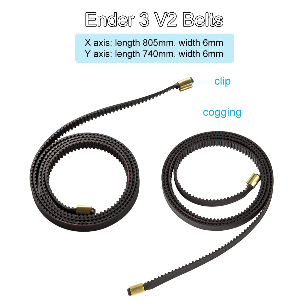 Creality公式2GT-6mm Ender 3 V2ベル - Creality Printer Ender 3 のレビューと価格