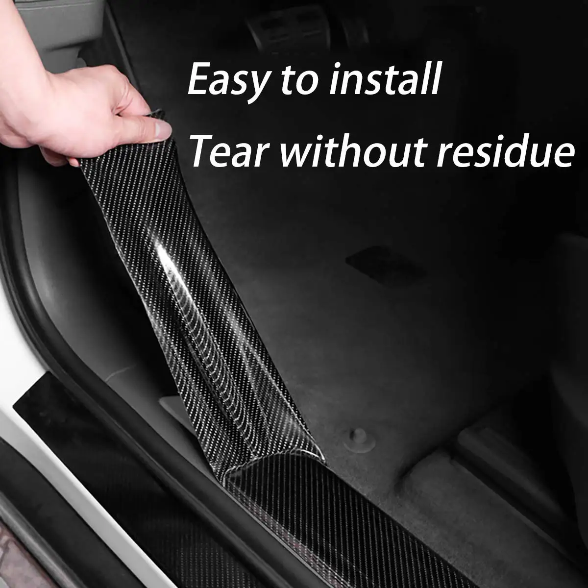 カーボンファイバー自動車粘着テープロールマットブラック保護車 - Heat Transfer Vinyl Roll のレビューと価格