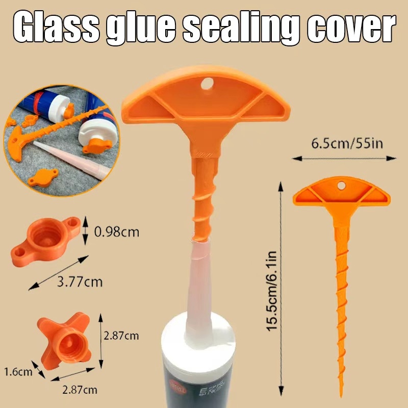 3 個のシーラントノズルクリーナー & キャップ 3D 印刷 - Commercial Glass Printing のレビューと価格