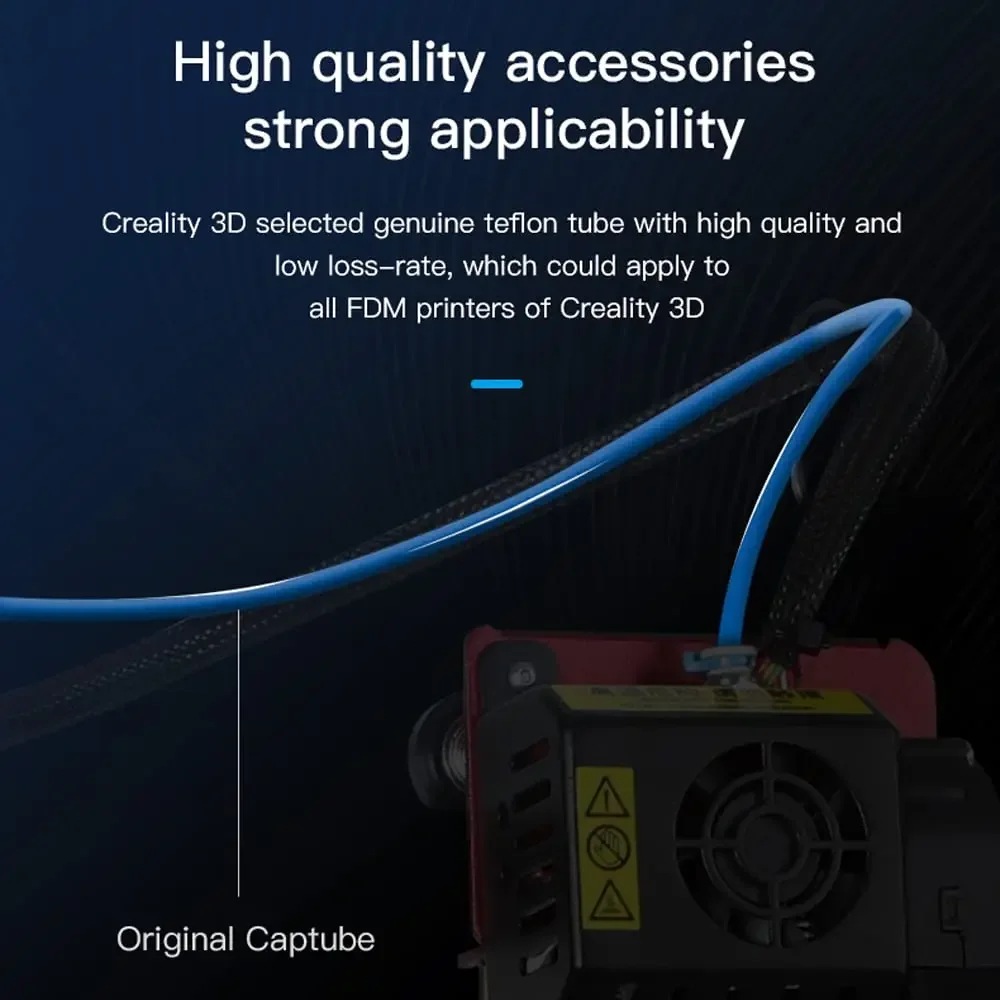 CREALITY カプリコーンボーデン用 PTFE チューブ - Creality Printer Ender 3 のレビューと価格