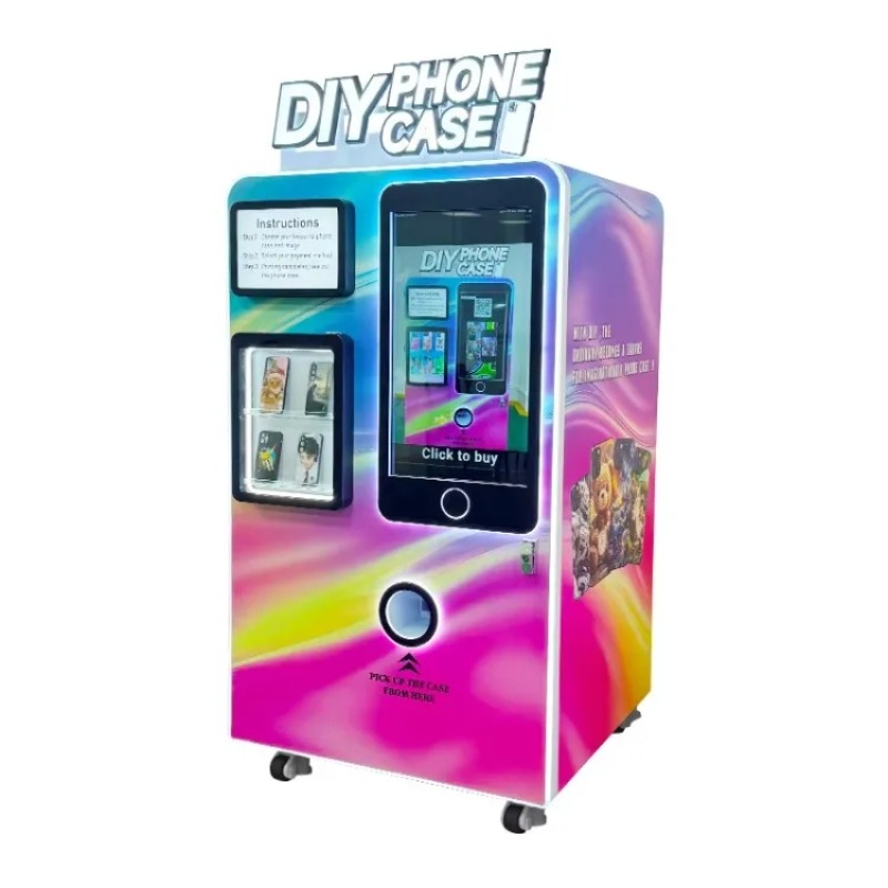 耐久性のある多色ウサギ型自動商業用モバイルカバー販売機、効率 - Commercial Printing Options のレビューと価格