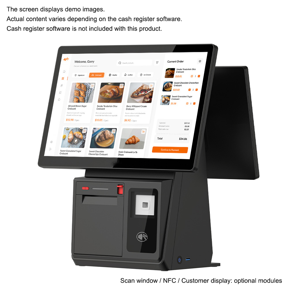 15インチ高性能業務用キャッシュレジスター（オプションで自動 - Commercial Printing Options のレビューと価格