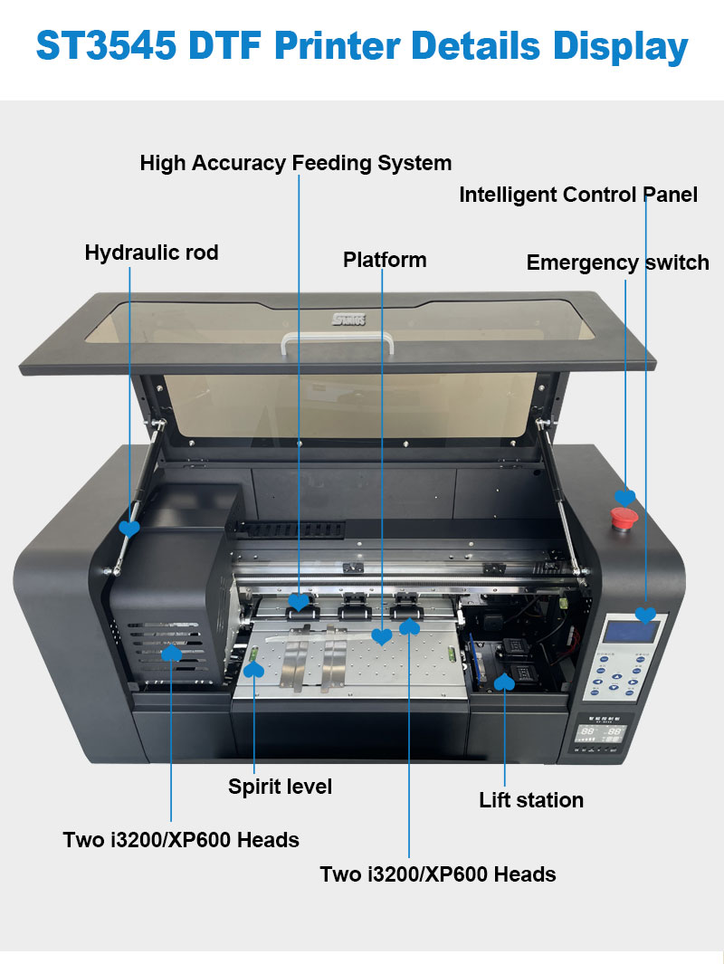 ワイドフォーマットDTFプリンター 30CM自動感知システム - Commercial Dtf Printing Machine のレビューと価格